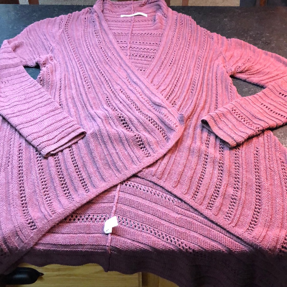 EUC Athleta knit open front cardigan, size XL